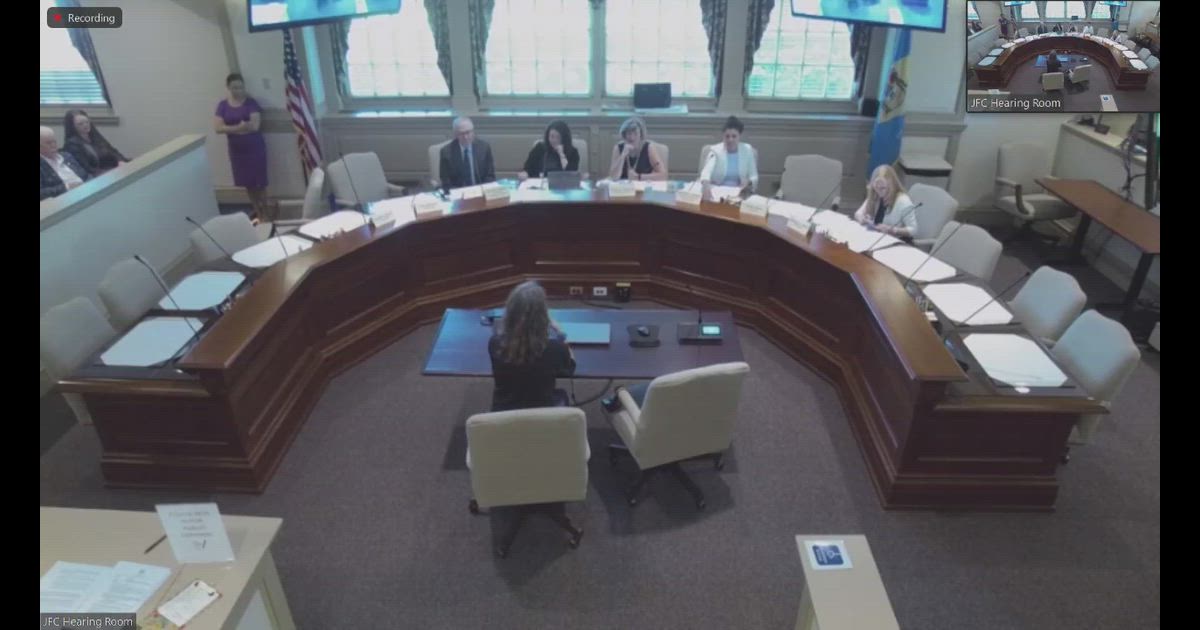 Hearing clip: DE: Charter Schools Network: "we represent 19,050 students"