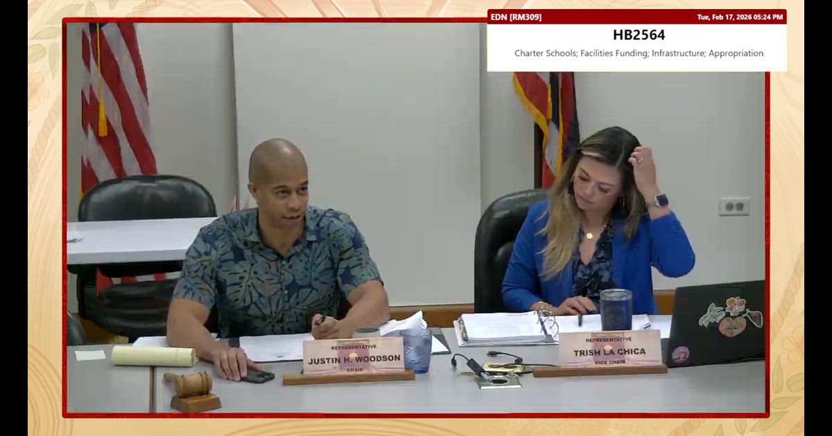 Hearing clip: HI: No dedicated charter school facilities funding