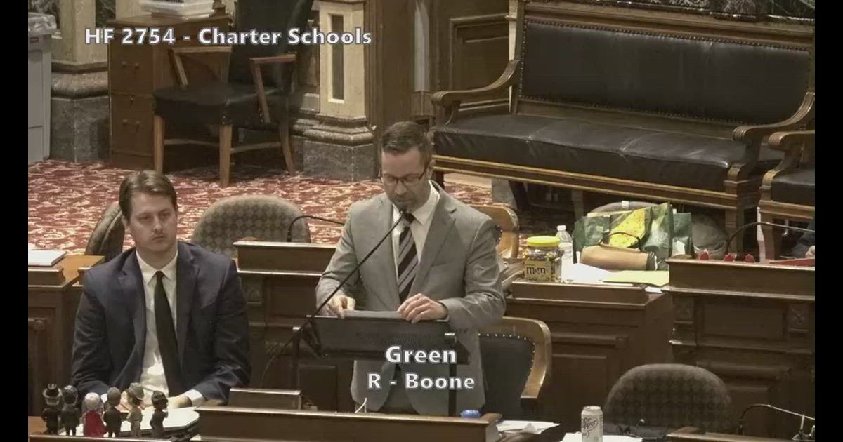 Hearing clip: IA: Revolving loan for charter school facilities
