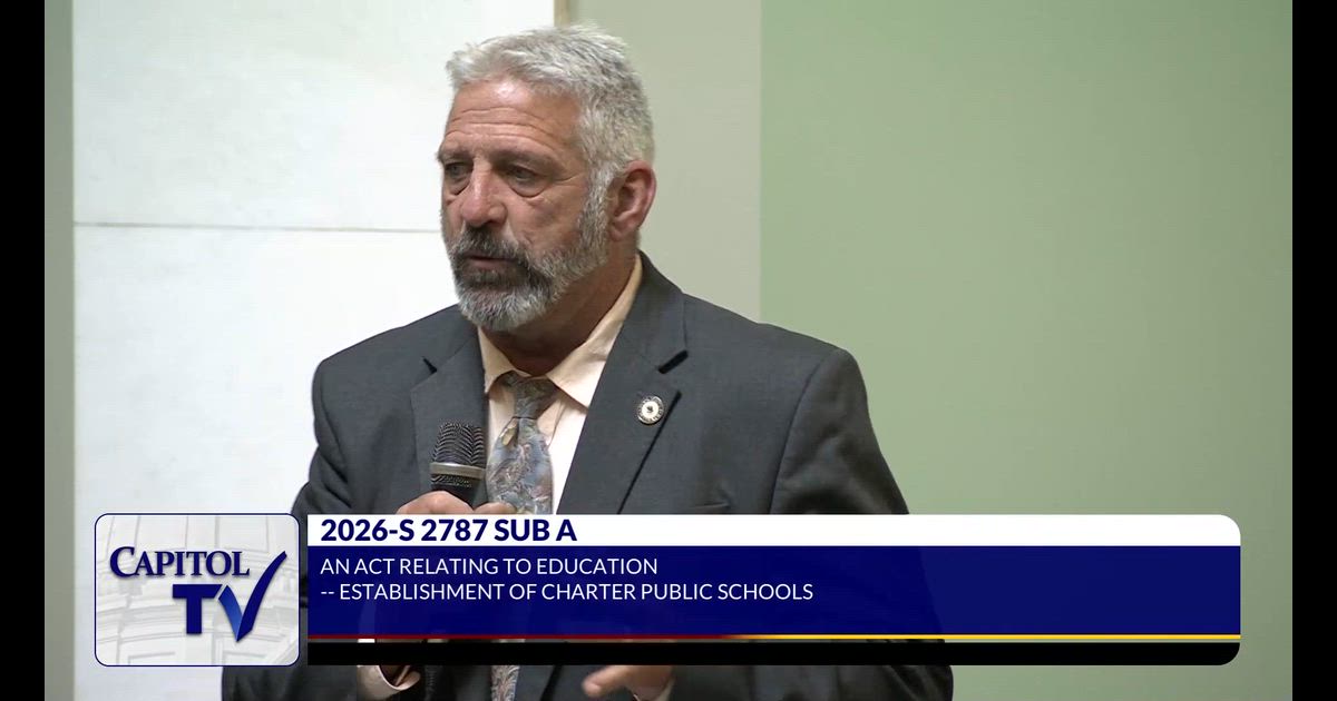 Hearing clip: RI: Charter schools as an exit ramp from poverty: lottery, IDEA, and funding