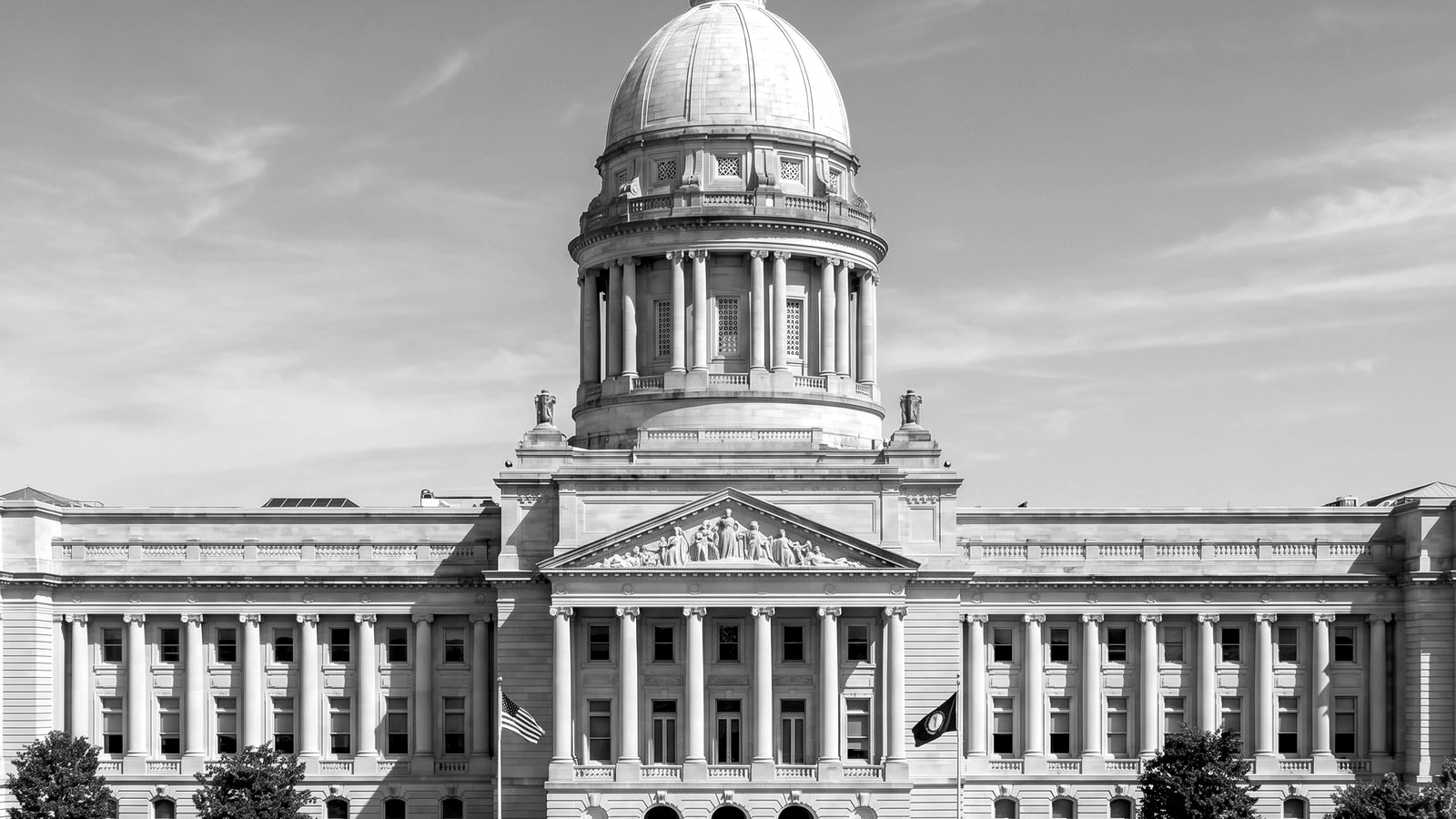 The Kentucky State Capitol in Frankfort