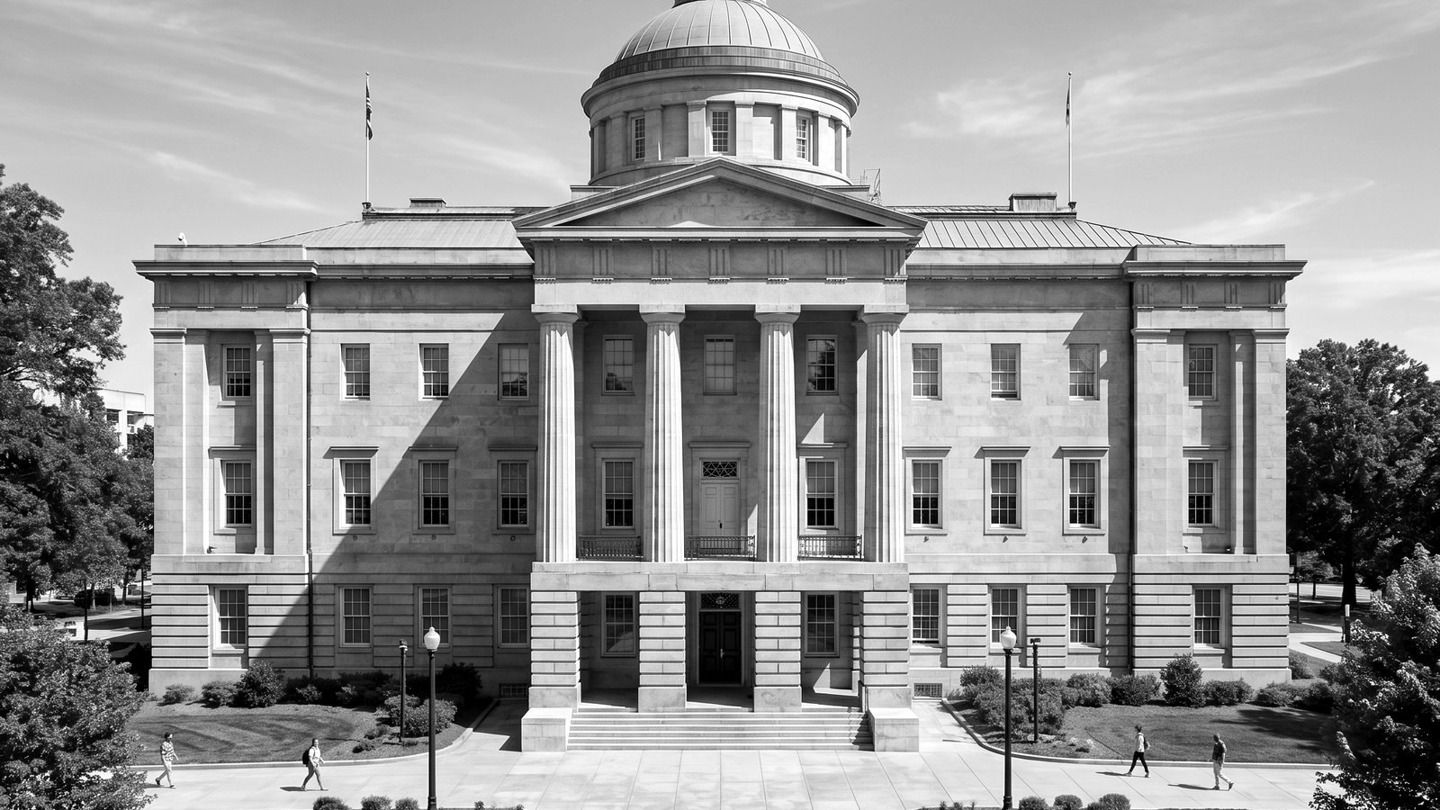 The North Carolina State Capitol in Raleigh